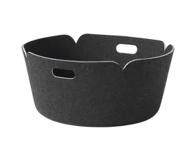 Kôš Restore Round, black melange
