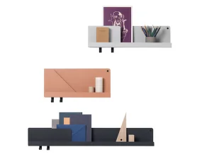 Polica Folded S, black