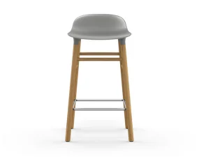 Barová stolička Form 65 cm, grey/oak
