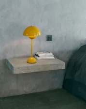Stolná lampa Flowerpot VP3, mustard