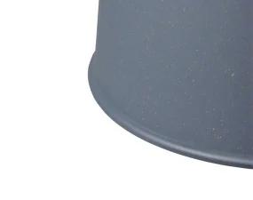 Závesná lampa Grain, blue-grey