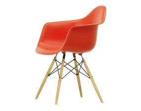Stolička Eames DAW, poppy red
