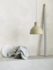 Závesná lampa Unfold, olive