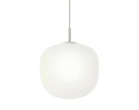 Závesné svietidlo Rime Ø25, opal/grey