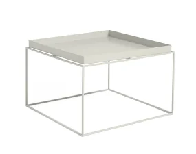 Stolík Tray Table 60x60, warm grey