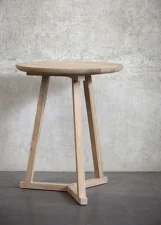 Odkládací stolík Tripod, oak