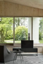 TV stolík Monolit, oak/black