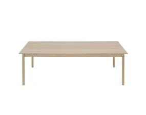 Stôl Linear System Table, Oak Veneer/Oak
