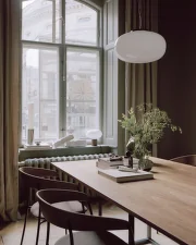 Závesné svietidlo Karl-Johan Pendant Lamp, Small, opal glass