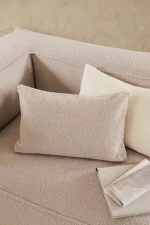 Vankúš Clean Wool Boucle, natural