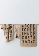 Kuchynská utierka Design Letters, sada 2 ks, beige