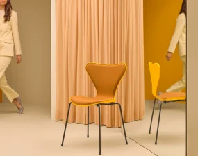 Stolička Series 7™, predné čalúnenie, true yellow / black