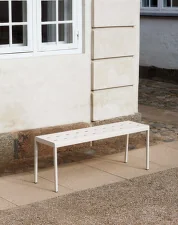 Lavica Balcony Bench 165.5 cm, chalk beige
