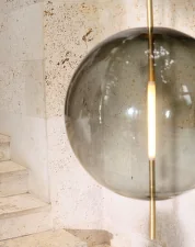 Závesná lampa Kandinsky 45, smoked grey