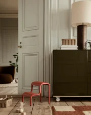 Schodíky Up Step, poppy red