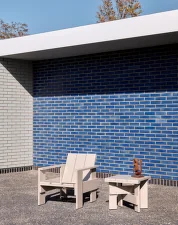 Kreslo Crate, london fog