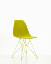 Stolička Eames DSR RE, mustard/citron