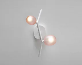 Nástenná lampa Ivy Wall 2 PC1218, light pink / white