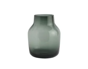 Váza Silent 15, dark green