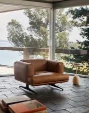 Kreslo Inland AV21, Noble Cognac Leather