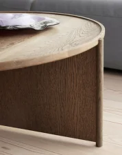 Konferenčný stolík Cling 70, smoked oak