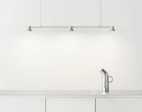 Závesná lampa Hat Lamp Linear Small, warm grey