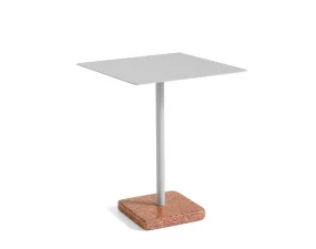 Stôl Terrazzo 60x60, red terrazzo / sky grey