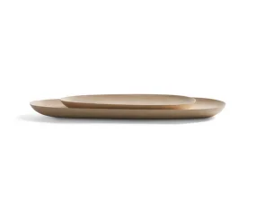 Drevené tácky Thin Oval Boards, sycamore
