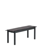 Textilný podsedák Linear Steel Bench 110, light grey