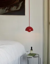 Závesná lampa Flowerpot VP10, dark plum