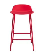 Barová stolička Form 65 cm, bright red/bright red