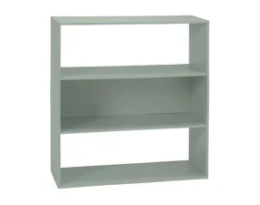 Drevená polica Kiddo Shelving, olive green