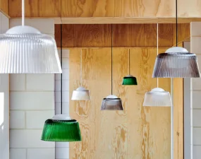 Závesné svietidlo Brim 245, bottle green