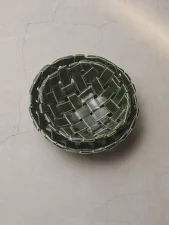 Keramická misa Plait Bowl Ø30, emerald green