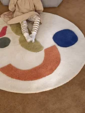 Detský koberec Panto Tufted Rug Large, off-white