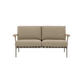 Pohovka Settle Sofa 2-Seater, Ribbed Weave 5/taupe
