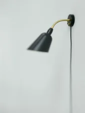 Nástenná lampa Bellevue AJ9, black & brass