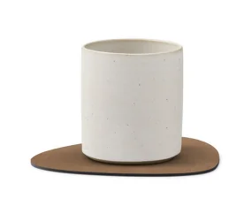 Podložka pod pohárik Curve Nupo, brown