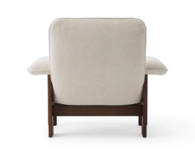 Kreslo Brasilia Lounge Chair, Moss 0011/dark stained oak