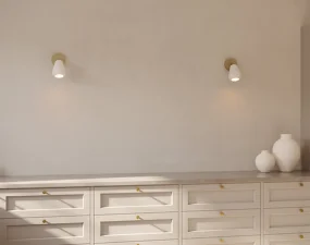 Nástenné/stropné svietidlo Anoli Spot Surface, nordic gold/white