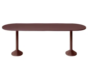 Konferenčný stôl Midst 140x460, dark red