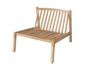 Záhradne kreslo Patio, untreated solid teak