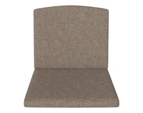 Textilné polstrovanie na stoličku Patio, dark beige