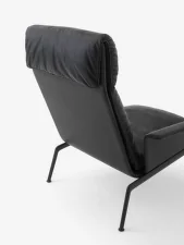 Kreslo Muno LN17 High Back w. Arms, black