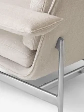 Kreslo Meantime AV29, Ecriture 210/polished aluminium
