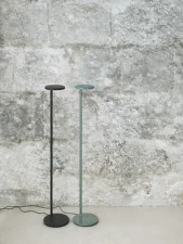 Stojacia lampa Oblique, glossy sage