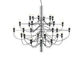 Luster 2097/30 Frosted Bulbs, chrome
