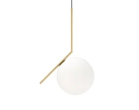 Závesné svietidlo IC S2, brass