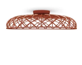 Stropné svietidlo Skynest, brick red