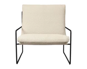 Kreslo Desert 1-Seater, black/off-white